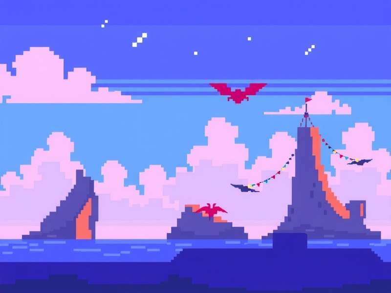 Pixel Paradise Game Banner